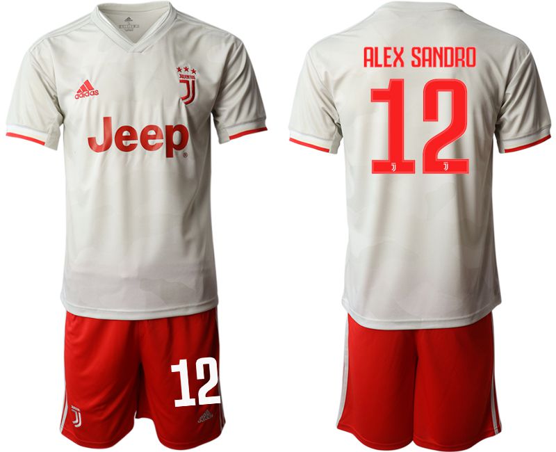 Men 2019-2020 club Juventus FC hoaway #12 white Soccer Jerseys